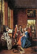 Jan Josef Horemans the Elder Concert in an Interior china oil painting artist